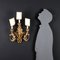 Italian Gilt Sconces, 20th Century, Set of 2 2