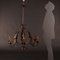 Vintage Chandelier in Wrought Iron, Image 2