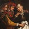 Toskanischer Schulkünstler, Die Gefangennahme von San Tommaso d'Aquino, 17. Jh., Öl auf Leinwand, Gerahmt 3