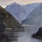 Lake Landscape, Oil on Canvas, Framed 3
