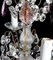 Small 19th Century Bronze and Crystal Chandelier 4