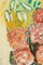 Mario Asnago, Flores, óleo sobre lienzo, años 50, Enmarcado, Imagen 3