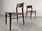 Vintage Scandinavian Leather Dining Chairs, 1960s, Set of 4 10