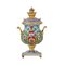 Gilded Samovar in Silver with Painted Enamels 4