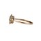 Gold Ring with Cubic Zirkonia., 2000s, Image 4