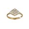 Gold Ring with Diamonds, 2000s 1