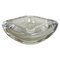 Large French Ashtray in Crystal Glass from Art Vannes France, 1970 1