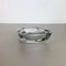 Large French Ashtray in Crystal Glass from Art Vannes France, 1970, Image 3