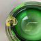 Italian Round Green Bowl in Murano Glass, 1970s, Image 13