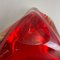 Italian Red Yelllow Ashtray in Murano Glass, 1970s 17