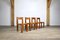 French S11 Dining Chairs in Pierre Chapo, 1960s, Set of 4 2