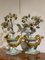 Pots Louis XVI avec Fleurs en Étain, Set de 2 9