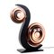 Large Italian Snail Shaped Table Lamp 4