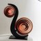 Large Italian Snail Shaped Table Lamp 1