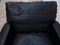 Chaise Vintage en Cuir Noir 11