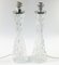 Large Mid-Century Crystal Glass Table Lamps by Carl Fagerlund for Orrefors, Sweden, 1960s, Set of 2 3