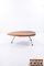 Walnut with Copper Legs Coffee Table by Carl Auböck, Austria, 1950s, Image 6