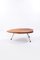 Walnut with Copper Legs Coffee Table by Carl Auböck, Austria, 1950s, Image 15