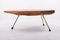Walnut with Copper Legs Coffee Table by Carl Auböck, Austria, 1950s, Image 10