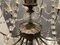 Large Antique Murano Glass Macaroni Chandelier, 1940s, Image 5