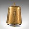 Antique English Brass Coal Bucket, 1820s 3