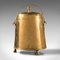 Antique English Brass Coal Bucket, 1820s 2