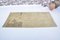 Vintage Faded Tan Color Boho Rug 1