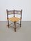 Mid-Century Bobbin Oak Corner Chair, 1950s 6