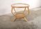 Vintage Rattan and Glass Coffee Table, 1950s, Image 4