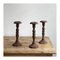 Cast Iron Candleholders, Set of 3 1