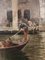 Carlo Brancaccio, Venezia, Olio su tela, 1890, Incorniciato, Immagine 5