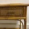 Bamboo and Rattan Dressing Table, 1970s 4