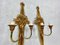 Lámparas de pared estilo Luis XVI de oro, Bélgica, años 90. Juego de 2, Imagen 9