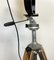 Vintage Grey Theatre Spotlight Floor Lamp on Wooden Tripod from Elektrosvit, 1970s, Image 14