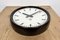 Industrial Bakelite Factory Wall Clock from Pragotron, 1960s, Image 7