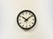 Industrial Bakelite Factory Wall Clock from Pragotron, 1960s 3