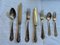 Viennese Silver Cutlery Set for 12 from Jarosinski & Vaugoin, Set of 102 3