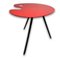 Mid-Century Palette Shaped Coffee or Side Table by L.De Roeck for Bois Manu, 1950s, Image 1