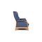 2-Sitzer Sofa und Sessel aus Blauem Leder von Himolla, 3 . Set 10
