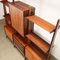 Jacaranda Veneer Wall Unit, Italy, 1960s 12