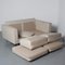 Armonia 2-Seater Sofa in Cream Leather from Poltrona Frau, 2000s, Image 14