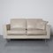 Armonia 2-Seater Sofa in Cream Leather from Poltrona Frau, 2000s 3