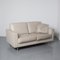 Armonia 2-Seater Sofa in Cream Leather from Poltrona Frau, 2000s 1