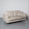 Armonia 2-Seater Sofa in Cream Leather from Poltrona Frau, 2000s, Image 1