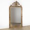 19th Century Louis Philippe Mirror with Ornate Flower Crest, Image 2