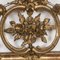 19th Century Louis Philippe Mirror with Ornate Flower Crest 6