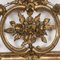 19th Century Louis Philippe Mirror with Ornate Flower Crest, Image 6