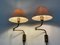 Mid-Century Brass Wall Lights by Florian Schulz, 1970s, Set of 2 8