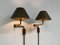 Mid-Century Brass Wall Lights by Florian Schulz, 1970s, Set of 2, Image 8