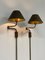 Mid-Century Brass Wall Lights by Florian Schulz, 1970s, Set of 2 5